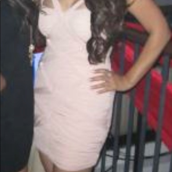 Beautiful Light pink layered design dress - Size M - Picture 8 of 8